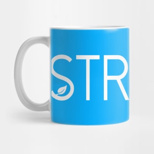 STRATIS White Logo Mug